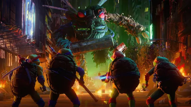 Imagen sacada de la película Ninja Turtles Caos Mutante