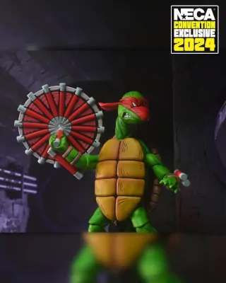 Imagen de la figura exclusiva SDCC de Neca Michelangelo
