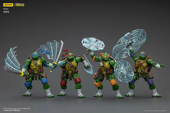 Imagen de las nuevas figuras con sus efectos