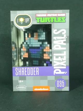 Imagen de Shredder Pixel Pals en su caja