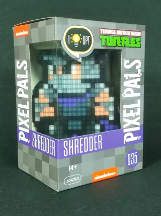 Imagen de Shredder Pixel Pals en su caja