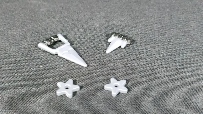 Imagen de los accesorios que comparten Las Tortugas Ninja Remastered y las clásicas