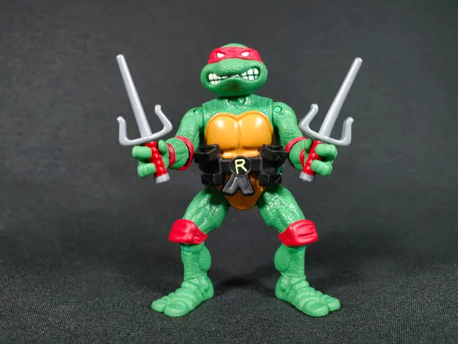 Imagen de la nueva figura de Raphael de la colección Tortugas Ninja Remastered