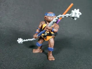 Imagen detallada de la nueva arma extra de Donatello, de Las Tortugas Ninja Remastered