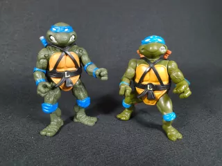 Imagen comparativa de la versión Remastered de Leonardo junto a la vintage