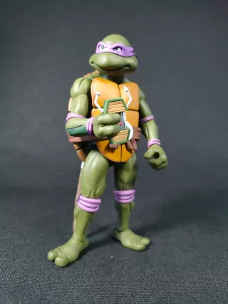 Imagen de la figura de Donatello Cartoon usando el Tortu-comunicador