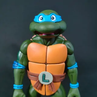Imagen de la expresión de sorpresa que podemos usar en nuestras figuras de Las Tortugas Ninja VHS