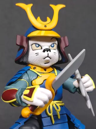 Imagen de la figura de Samurai Usagi, de la línea Cartoon de NECA