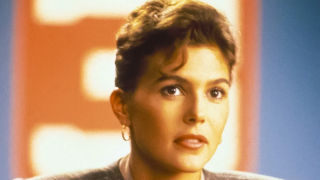 Imagen de April O'Neil en la segunda película de Las Tortugas Ninja de 1991