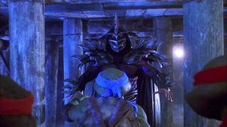 Imagen de Super Shredder en la segunda película de Las Tortugas Ninja de 1991