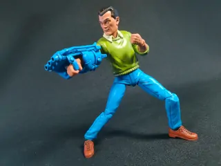 Imagen de la figura de Kirby con su ecualizador gravitacional