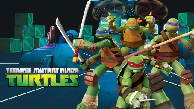 Imagen con los diseños de Las Tortugas Ninja de Nickelodeon