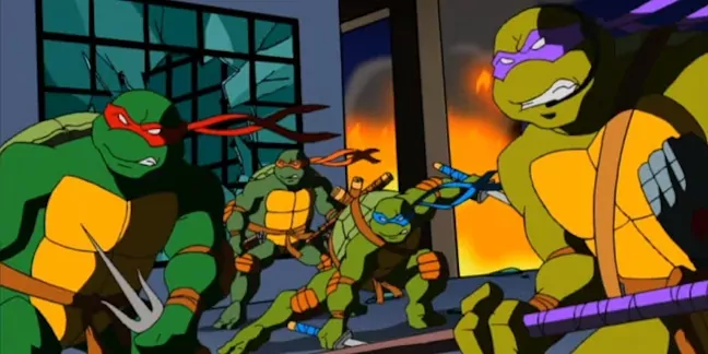 Imagen de la serie TMNT 2003