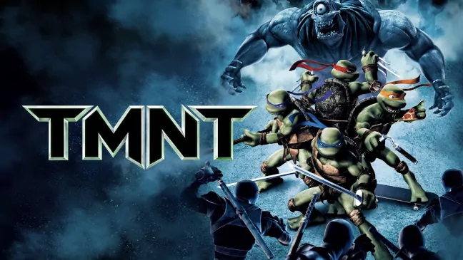 Imagen promocinal de la película TMNT de 2007