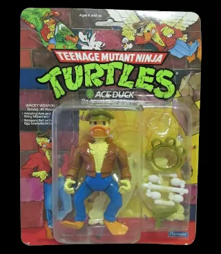 Imagen del blister de Ace Duck de 1989