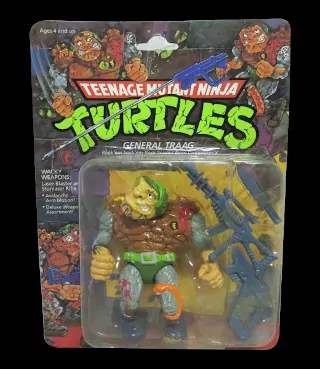 Imagen del blister de General Traag de 1989