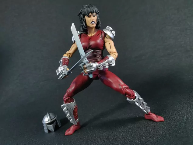 Karai posando con katana