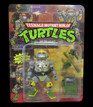 Imagen del blister de Metalhead de 1989