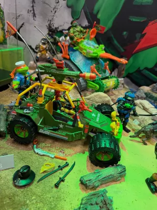 Imagen del nuevo vehículo de la línea TMNT X G.I. Joe