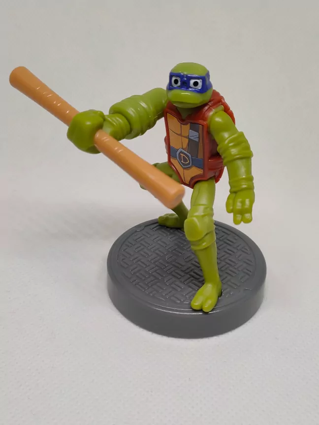 Imagen de la figura de Donatello de Las Tortugas Ninja de Burger King