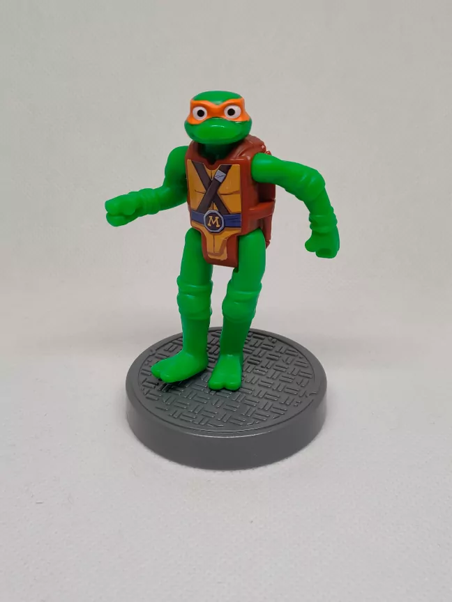Imagen de la figura de Michelangelo de Las Tortugas Ninja de Burger King