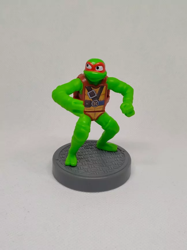 Imagen de la figura de Raphael de Las Tortugas Ninja de Burger King
