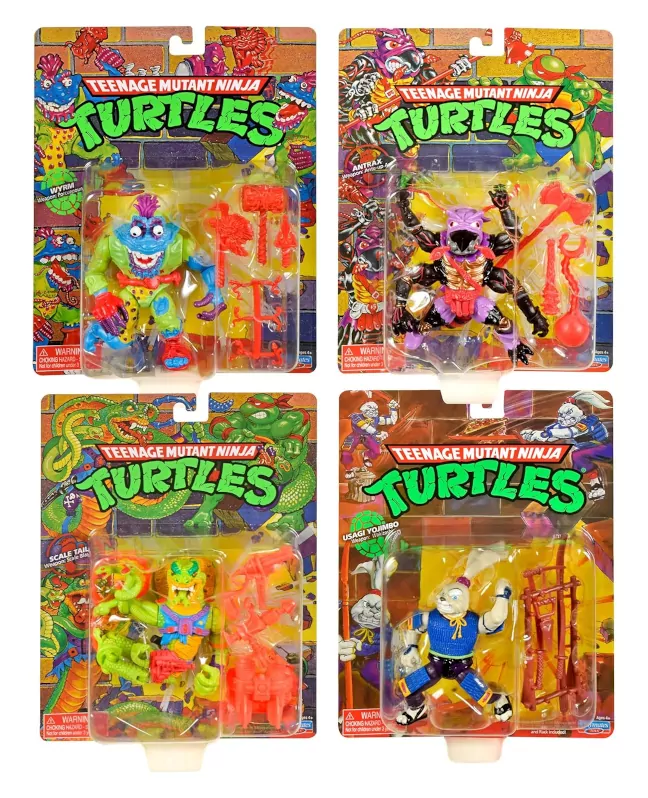 Imagen de las figuras que vienen en el pack de la reedición de USagi Yojimbo