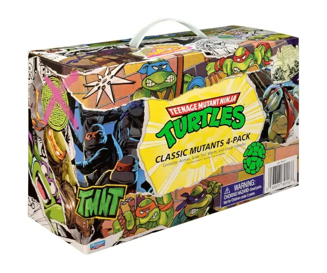 Imagen del packaging del pack de figuras con la reedición Usagi Yojimbo 2026