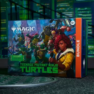 Imagen de la caja del bundle Magic Tortugas Ninja