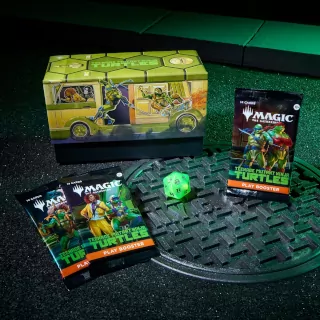 Imagen de los componentes del bundle Magic Tortugas Ninja