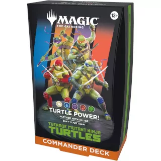 Mazo de Commander de MTG Tortugas Ninja