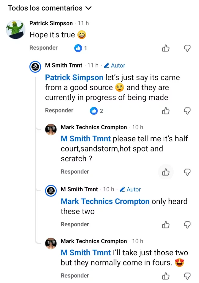 Imagen con los comentarios confirmando que la reedición de Scratch prodría ser una realidad