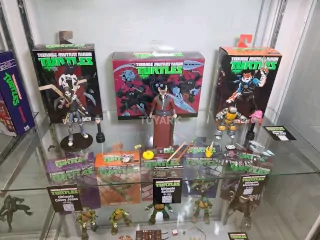 Imagen de la línea 2012 en el stand de NECA en la SDCC 2026