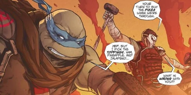 Imagen de Leonarde en el cómic de The LAst Ronin