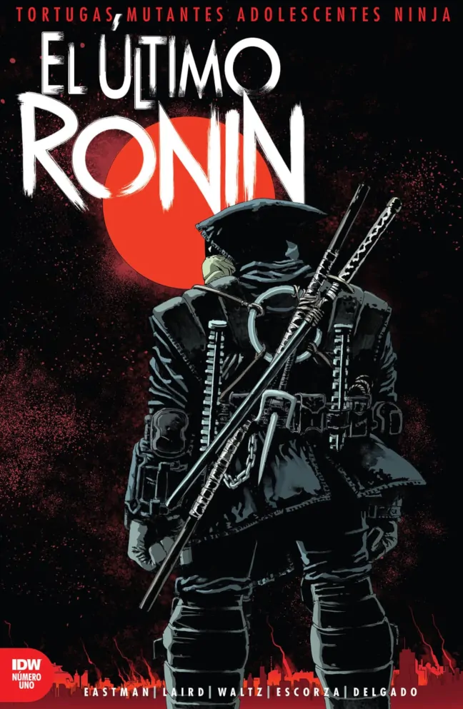 Imagen de la portada del cómic The Last Ronin